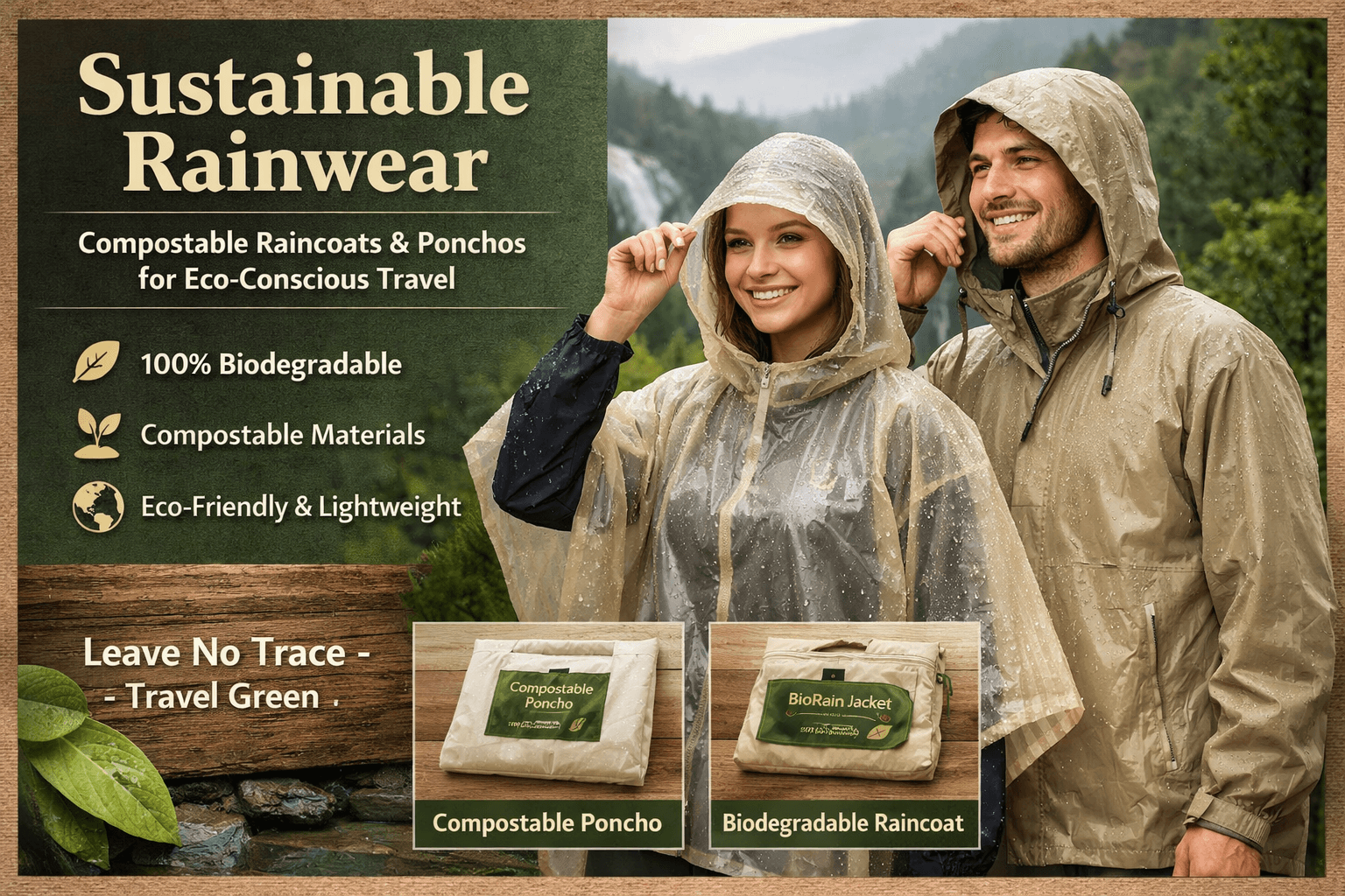Sustainability Rainwear